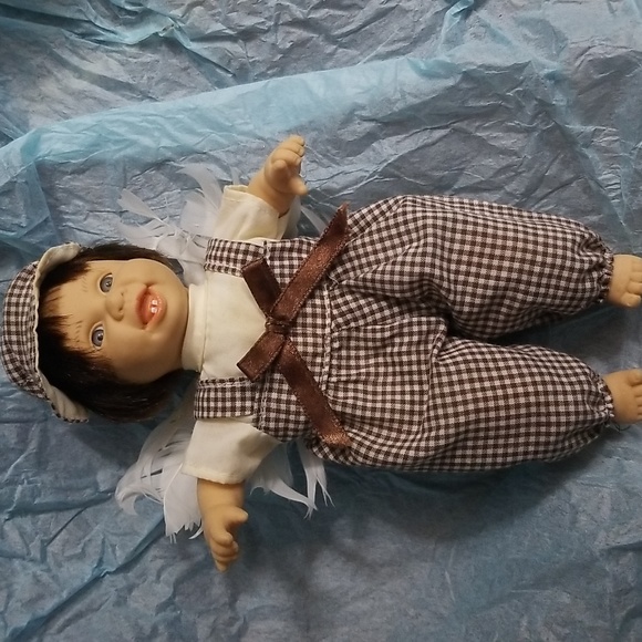 Small angel boy doll 90's vintage bean bag EUC - Picture 7 of 12